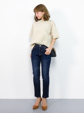 ayumi  sato さん（レディース・155cm）の夏コーディネート