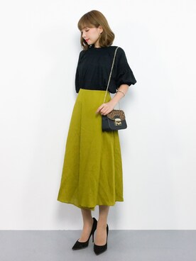 ayumi  sato さん（レディース・155cm）の夏コーディネート