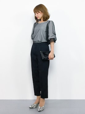 ayumi  sato さん（レディース・155cm）の夏コーディネート