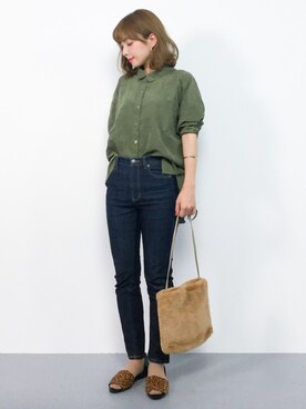 ayumi  sato さん（レディース・155cm）の夏コーディネート