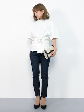 ayumi sato さん(レディース・155cm)の夏コーディネート