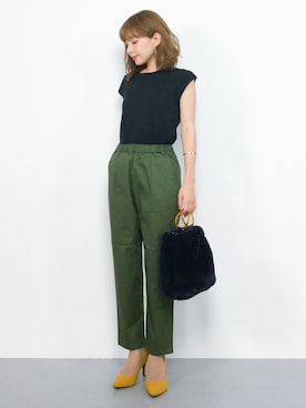 ayumi  sato さん（レディース・155cm）の夏コーディネート