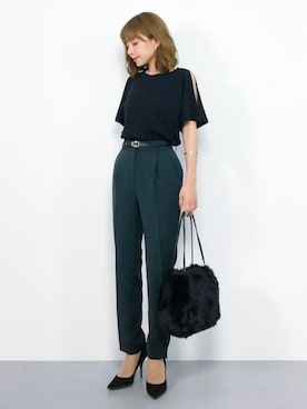 ayumi  sato さん（レディース・155cm）の秋コーディネート