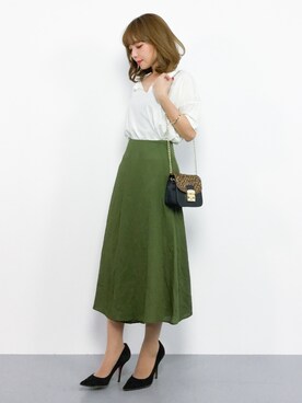 IENA(イエナ)の「シアーランダムフレアスカート◇(スカート)」 - WEAR