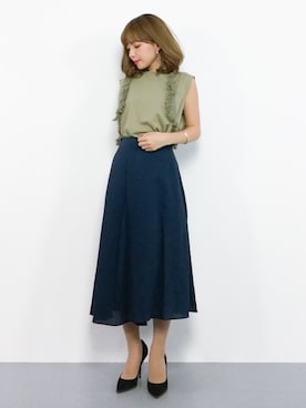 ayumi  sato さん（レディース・155cm）の秋コーディネート