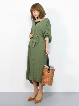 ayumi  sato さん（レディース・155cm）の秋コーディネート