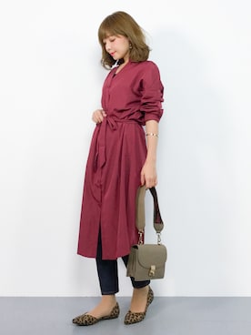 ayumi  sato さん（レディース・155cm）の秋コーディネート