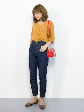 ayumi  sato さん（レディース・155cm）の秋コーディネート