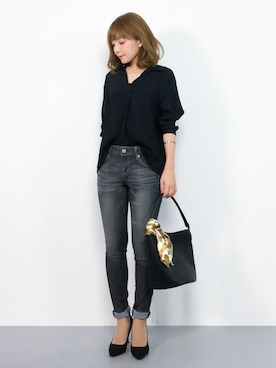 ayumi  sato さん（レディース・155cm）の秋コーディネート