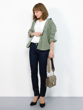 ayumi  sato さん（レディース・155cm）の秋コーディネート