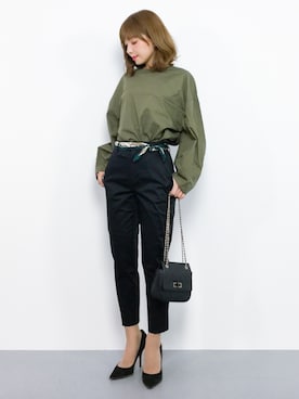 ayumi  sato さん（レディース・155cm）の秋コーディネート