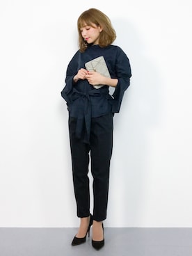 ayumi  sato さん（レディース・155cm）の秋コーディネート