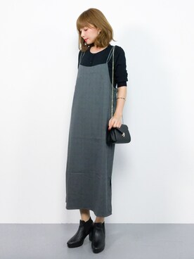 ayumi  sato さん（レディース・155cm）の秋コーディネート