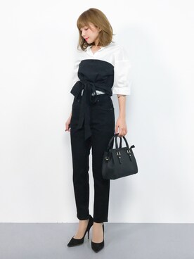 ayumi  sato さん（レディース・155cm）の秋コーディネート