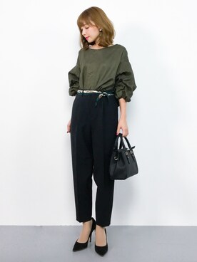 ayumi sato さん(レディース・155cm)の秋コーディネート