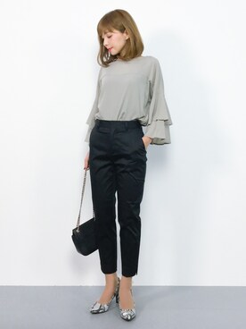 ayumi  sato さん（レディース・155cm）の秋コーディネート