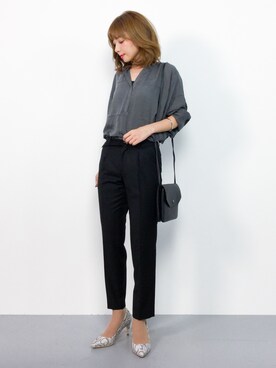 ayumi  sato さん（レディース・155cm）の秋コーディネート