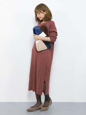 ayumi  sato さん（レディース・155cm）の秋コーディネート