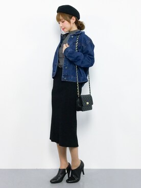 ayumi  sato さん（レディース・155cm）の秋コーディネート