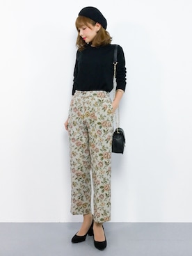 ayumi  sato さん（レディース・155cm）の秋コーディネート