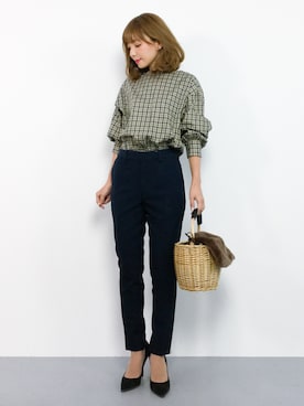 ayumi  sato さん（レディース・155cm）の秋コーディネート