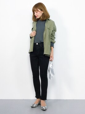 ayumi  sato さん（レディース・155cm）の秋コーディネート