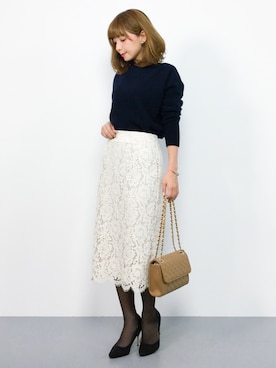 ayumi  sato さん（レディース・155cm）の秋コーディネート