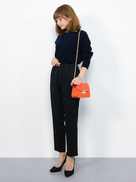 ayumi  sato さん（レディース・155cm）の秋コーディネート