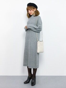 ayumi  sato さん（レディース・155cm）の秋コーディネート