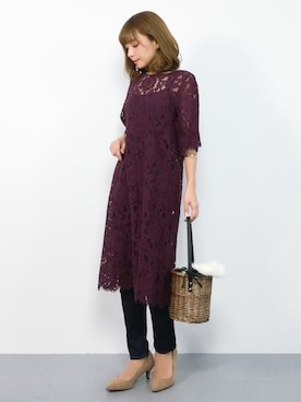 ayumi  sato さん（レディース・155cm）の秋コーディネート