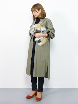 ayumi sato さん(レディース・155cm)の秋コーディネート