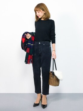 ayumi  sato さん（レディース・155cm）の秋コーディネート