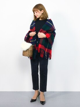 ayumi  sato さん（レディース・155cm）の秋コーディネート