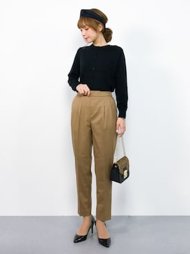 ayumi  sato さん（レディース・155cm）の秋コーディネート