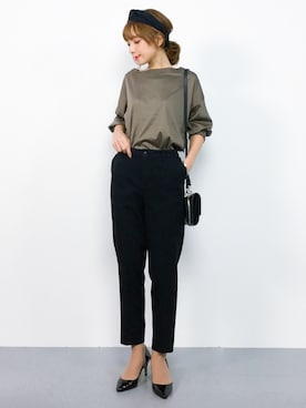 ayumi  sato さん（レディース・155cm）の秋コーディネート