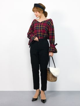 ayumi  sato さん（レディース・155cm）の秋コーディネート