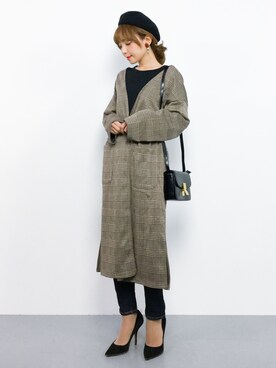 ayumi  sato さん（レディース・155cm）の秋コーディネート