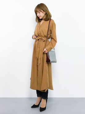 ayumi  sato さん（レディース・155cm）の秋コーディネート