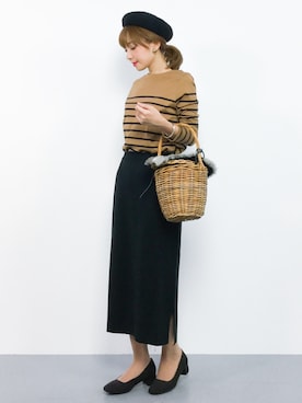 ayumi  sato さん（レディース・155cm）の秋コーディネート