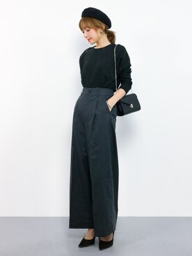 ayumi  sato さん（レディース・155cm）の秋コーディネート