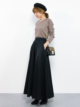 ayumi  sato さん（レディース・155cm）の秋コーディネート