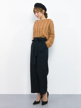 ayumi  sato さん（レディース・155cm）の秋コーディネート