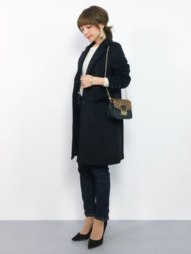 ayumi  sato さん（レディース・155cm）の秋コーディネート