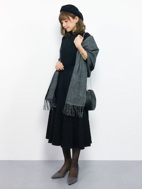 ayumi  sato さん（レディース・155cm）の秋コーディネート