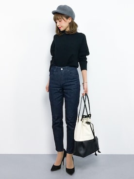 ayumi  sato さん（レディース・155cm）の秋コーディネート