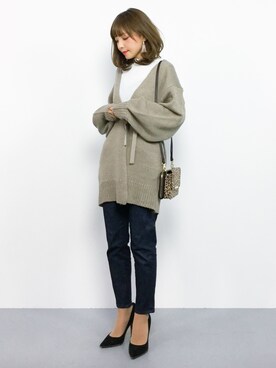 ayumi  sato さん（レディース・155cm）の秋コーディネート