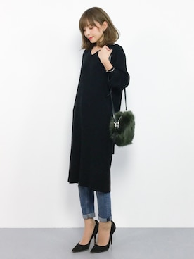 ayumi  sato さん（レディース・155cm）の秋コーディネート