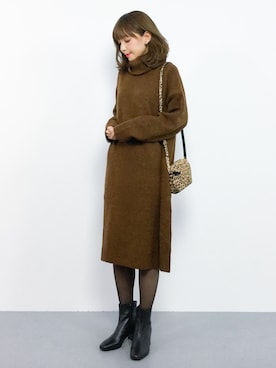 ayumi  sato さん（レディース・155cm）の秋コーディネート