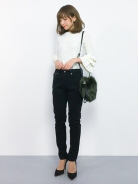 ayumi  sato さん（レディース・155cm）の秋コーディネート