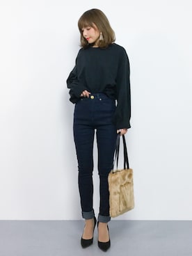 ayumi  sato さん（レディース・155cm）の秋コーディネート